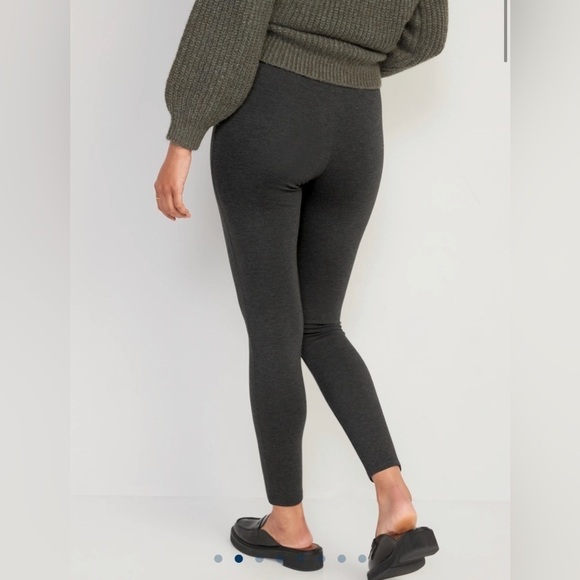 OLD Navy Women’s Extra High-Waisted Stevie Skinny Crop Pants Grey Size Large - Picture 8 of 9